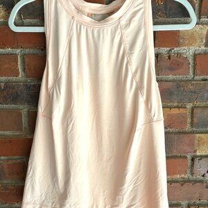 all in motion peach racer back tank